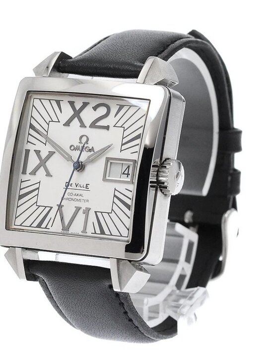 OMEGA De Ville X2 Coaxial Big Date 7813.30.39 Silver Dial Automatic Men\'s_952001 main image 4